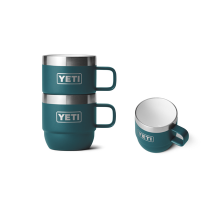 Espresso 6oz Mug 2 Pk - ENJOY THE OUTDOORS