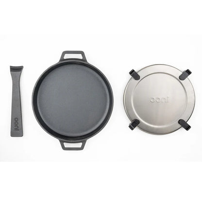 Ooni Cast Iron Skillet Pan - ENJOY THE OUTDOORS