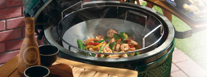 Grill-WOK aus Kohlenstoffstahl - ENJOY THE OUTDOORS